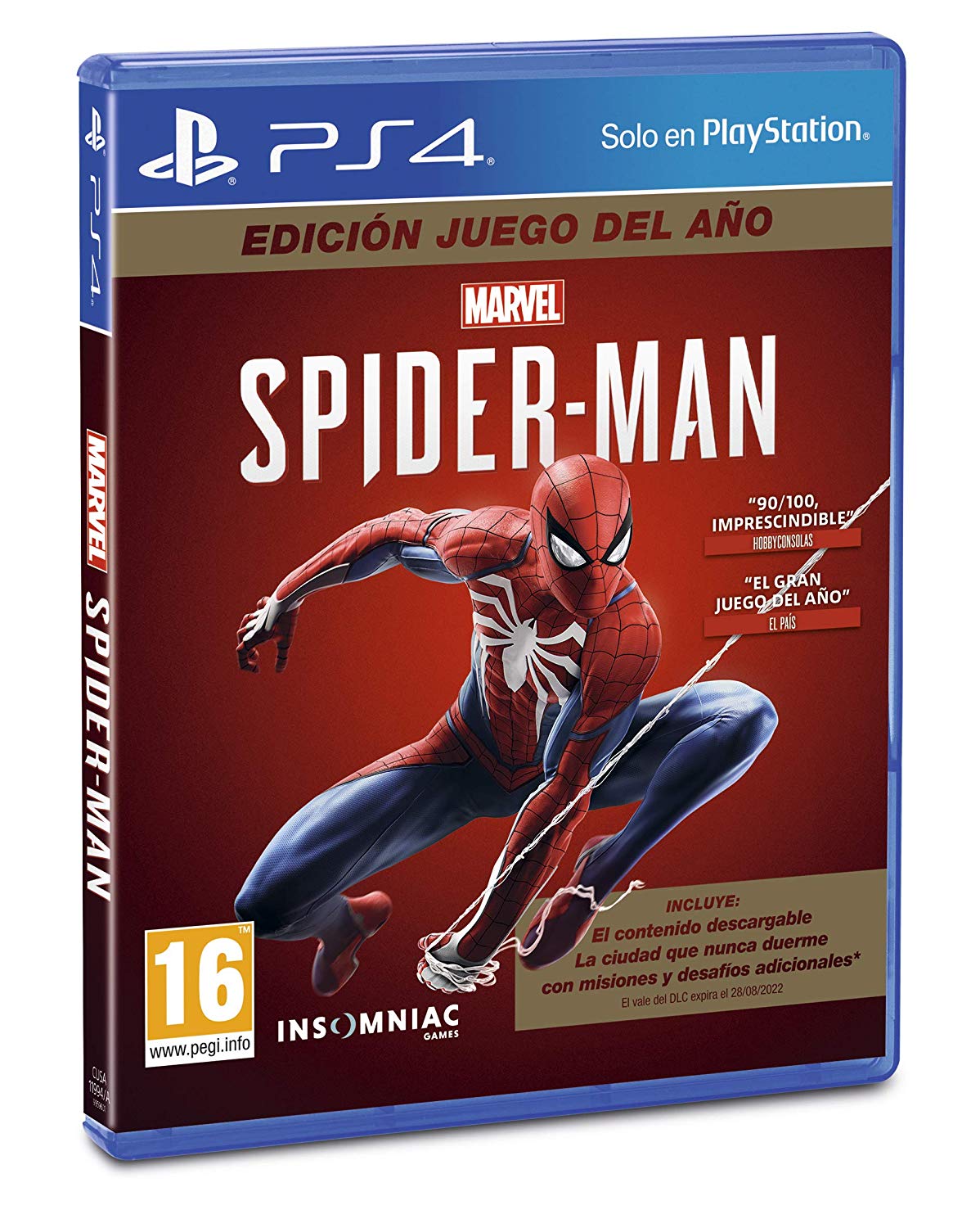 PS4 MARVEL SPIDERMAN JUEGO DEL AÑO (PROMO)